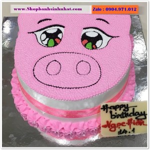 Bánh Sinh Nhật Con Heo Tuổi Hợi- Y22